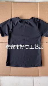 Mens Violently Sweat Suit Fitness Exercise Double Sweat Tights Waist Girdling Belly Contraction Corset Sweat Short Sleeve