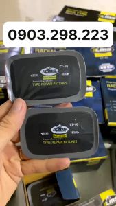 Hộp 25 miếng vá hông lốp bố thẳng chữ nhật Ấn Độ LMS CT10 (55x87mm)