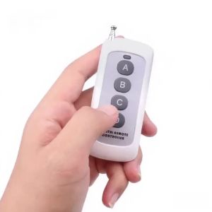 KEBIDU | 433MHz Remote Control Learning Code 1527 1000m Long Range Wireless Controller Transmitter for Water Pump Tubular Motor Lamp