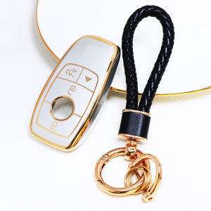 3/4 Buttons TPU Car Remote Key Shell Fob Case Cover for Mercedes Benz A C E S G Class GLC CLE CLA W177 W205 W222 X167 AMG W213
