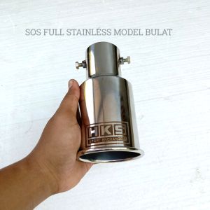 TAHAN KARAT DAN KROPOS !! Knalpot Mobil Sos Sous Suos Bulat Full Stainless Granmax Pic Up Futura l300 avanza Dll Bensin Dan Solar