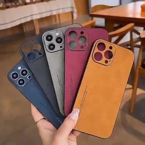 Carbon Fiber Texture Sle Leather Hard Phone Case for Samsung Z Fold 8 Ultra 7 6 5 4 3 Shockproof Anti-Scratch Protective Cover