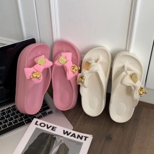 Falisar รองเท้าเเตะผู้หญิงแบบหูคีบ ส้นตึก รุ่น รองเท้าแตะ สลิปเปอร์ flip flops 399