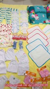 Combo đi sinh cho mẹ và bé  trọn gói đồ đi sinh cho mẹ siêu tiết kiệm  MV90 chỉ 995k