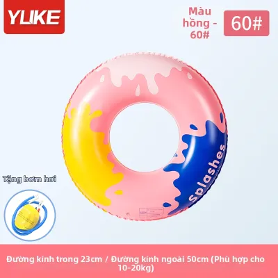 Yuke | Vòng Bơi Dày Chống Lật cho Người Lớn và Trẻ Em