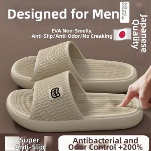 HARSIDE | Comfortable Mens Slippers Anti-slip Anti-odor