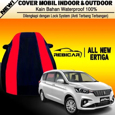 Body Cover ALL NEW ERTIGA Sarung MERAH Penutup Pelindung Bodi Mobil Suzuki All New Ertiga PREMIUM
