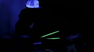 Miwayer Luminous Drum Stick Light Up Drum Sticks1Pair in The Dark Musical Instruments Stage Performance Fluorescent Drumsticks