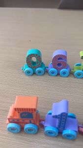 [Choo Choo Toy] Number Train Cognitive Toy Building Blocks Education Brain Stitching Mainan Kerata Api 数字小火车玩具 - BT138