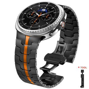 Metal Stainless Steel Strap for Samsung Galaxy Watch 8/8 Classic 40mm 44mm 46mm Titanium Bracelet Band for Galaxy Watch Correa