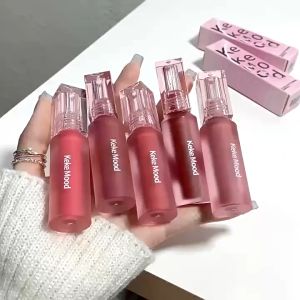 BEST SELLER - KeKeMood Velvet Water Mist Lip Glaze Matte Lip Tint Ringan Tahan Lama Moisturizing Lip Gloss Long Lasting