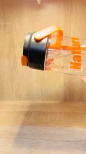 HAYYLIFE Cangkir Air Plastik Model Pipa Portabel 800ML Dengan Pegangan Botol Tahan Bocor HL-AGB976