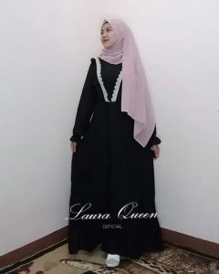 GAMIS VARIASI RENDA SYAKILA / GAMIS SYAKILA PREMIUM / GAMIS SYAKILA / GAMIS MODEL TERBARU BAHAN SYAKILA