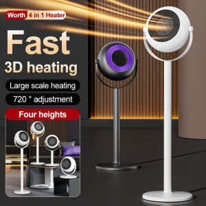 Winter Floor Mounted Warm Air Fan With Adjustable Telescopic Electric Heater For Home Bedroom Office Energy-Saving Small Sun
