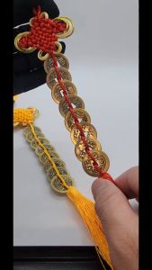 (SG Seller Ready Stocks) Auspicious Copper Ancient 8 Coins Ornament 富贵古代八帝钱挂件