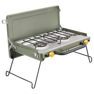 THOMSON Butane Gas stove Portable and Fold folding gas stove double stove double burner camping stove