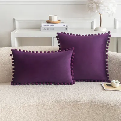 INS Style Velvet Sofa Cushion Cover Rectangle