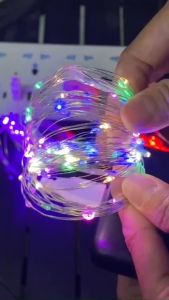 (Dùng USB) Dây Đèn Led Trang Trí Đom Đóm 10 Mét 100 Bóng Chipsbling Fairy Light Không Chớp