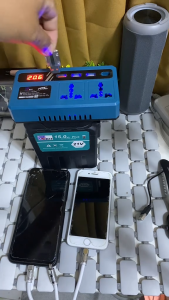 Portable 120W Lithium Battery Inverter with 3 USB Ports Mini Intelligent Inverter Power Converter