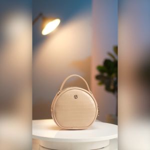 Túi Yuumy (Thời trang nữ dáng tròn cá tính - Túi đeo chéo da  Seasand YN217)