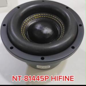 kimphat ลำโพงซัฟวูเฟอร์8นิ้ว NT-81445P /DT-81130D  HIFINE หน้าดำโครงปั้ม โดนัทใหญ่ เลือกตามรุ่นได้เลย  จำนวน1ดอก