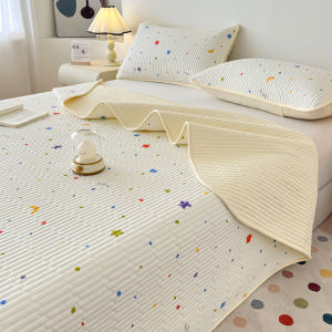 KAMONI | All-Season Double Gauze Bed Cover Three-Piece Set