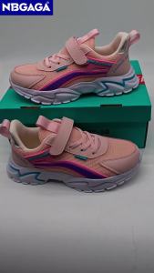 Trendy Lightweight Children Girls School Shoes Anti-Slip Breathable Outdoor Casual Walking Sneaker Size 28-39