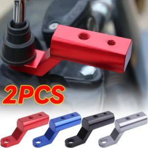 2Pcs Motorbike Extension Bracket Rearview Mirror Multi-function Aluminium Alloy Holder Spotlight Fixer Motorcycle Accessories