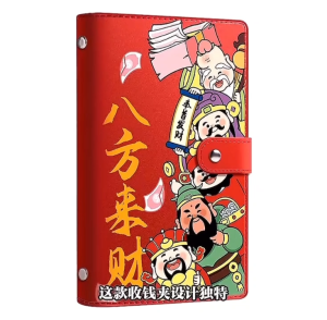 Cash Deposit Book 2025 Can Hold Cash Storage Bag Large Capacity Deposit Wallet Influencer Financial Manage