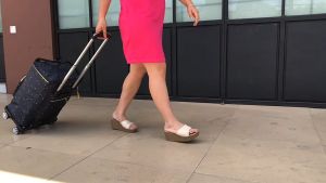 💛[SPOT] Retractable Folding Grocery Shopping Cart Universal Wheel Portable Large Capacity Shopping Cart