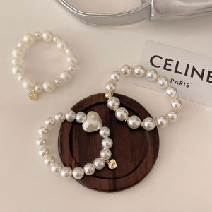 Pearl Hair Band Korean Fashion Elegant Hair Rope Bracelet Hair Accessories for Women’s