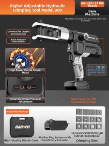 NANWEI | Dual-Function Li-ion Hydraulic Cable Cutter