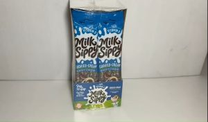 Milk Sippy หลอดดูดนม รสคุกกี้แอนด์ครีม (กล่อง)