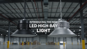 Super Bright LED High Bay DAYLIGHT 100w 200w 300w LED Warehouse Lighting Industrial 220V-240V lights for high ceiling