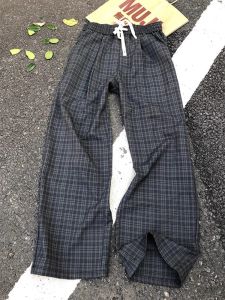 Quần Ống Rộng Phong Cách Rộng Rãi Cho Nam Mùa Hè Quần Dài Thường Ngày Thoáng Khí Quần Ống Đứng Chống Nắng Quần Ống Rộng