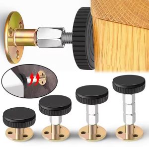 Adjustable Threaded Bed Frame Mental Sofas Wall Support Anti-Shake Stabilizer Self-adhesive Headboard Fixer Bed Stops Fasteners Furniture Kits