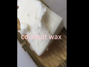 1kg Cosmetic Grade Coconut Wax Usage: Candles and Cosmetics Melting Point: 42°c