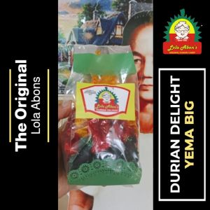 The Original Lola Abons Davao | Special Durian Delight Yema Candy 36 pcs | 210 grams