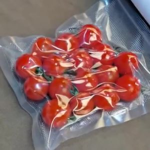 (ขายส่ง)ถุงซีลสูญญากาศลายนูน 190ไมครอน (100 ใบ) ถุงสูญญากาศ Vacuum Bag