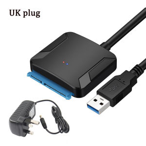 USB 3.0 to SATA III Hard Drive Adapter Cable External Hard Drive Connector for 2.5"/3.5" HDD/SSD Converter 5Gbps Converter
