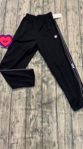 [Hàng Tốt] Quần Thể Thao Nam Nữ 2 Sọc Trắng Basic – Vải Thun Mát – Form Rộng Co Giãn – Mặc Đi Học Chạy Đơn Đi Chơi