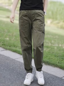 Trendy Cotton Work Pants Womens Loose American Outdoor Casual Trousers Spring Autumn New Style Harlan Style Comfortable Fit