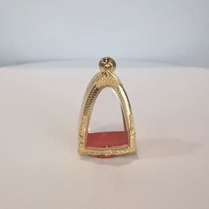 ช้างกระบี่กรอบพระ 127 บรรจุภูมิ กรอบพระรูปหล่อ กรอบทองไมครอน กรอบพระสำเร็จ | สมบูรณ์ 17x2.6 ตรม