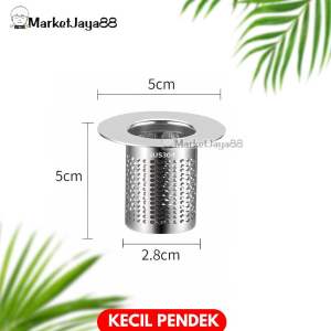 MJ88 Penutup Saluran Air Kamar Mandi 304 Stainless Steel Saringan Got kamar Mandi Anti Bau Saringan Kamar mandi Anti Rambut /Kecoa /Saringan Got kamar Mandi Stainless 304 Anti Kecoa Anti Mampet /Saringan Saluran Lantai Stainless Water Sink Filter Super
