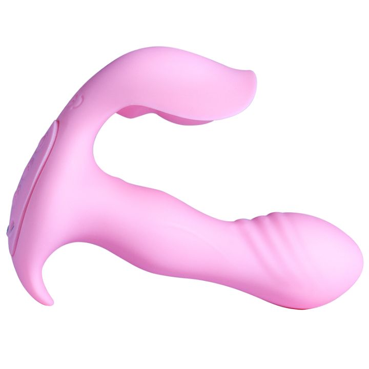 vibrate when ringing Thrusting Dildo Vibrator | 10 Sucking and Vibration Modes main image 1