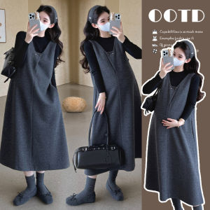 Pregnant Women Fashion Set Autumn New Arrival 2-Piece