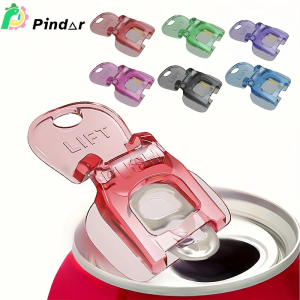 6/12-piece ABS transparent manual can opener easy to grip suitable for beer and soda cans.