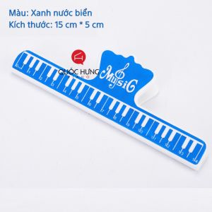 Kẹp bản nhạc hình Piano kẹp tài liệu guitar sách vở(kẹp dài hàng chuẩn)