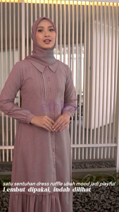 AYUMI 547 GAMIS BY ETHICA TERBARU DRESS WANITA DAILY KASUAL KONDANGAN PREMIUM KULIAH TERMURAHHH