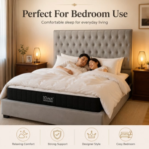 Familystar2u Queen Size Divan Bed 5FT/6FT Fabric Melamine Board Designer Choice Quality Form Strong Support 1818